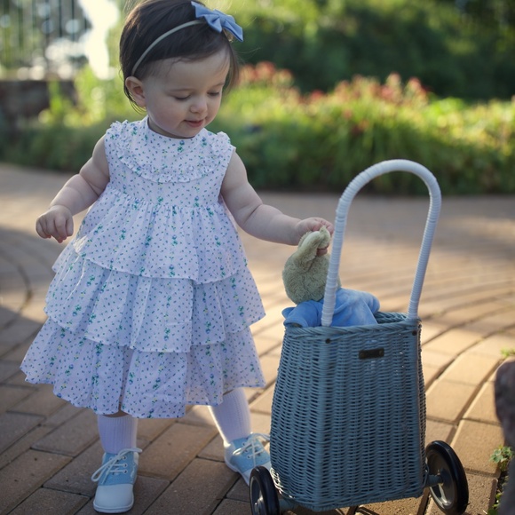Janie and Jack Other - Janie and Jack | Baby Floral Tiered Ruffle Dress